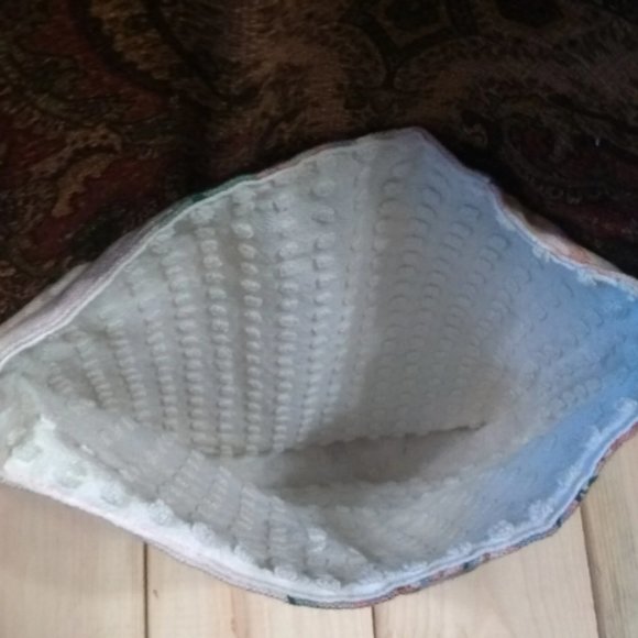 NEW HAND SEWN ARTISAN UPCYCLED REPURPOSED VINTAGE LACE MARIE ANTIONETTE PURSE - Picture 7 of 8